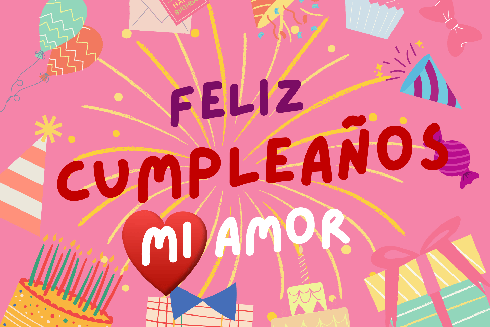 Feliz Cumpleaños Amor