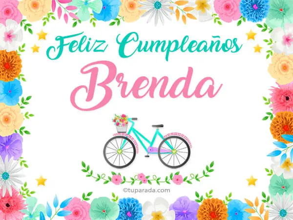 Feliz Cumpleaños Brenda