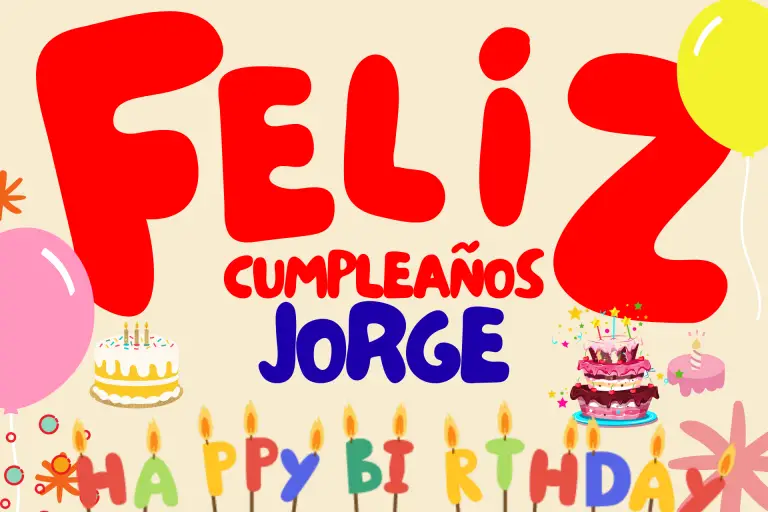 Feliz Cumpleaños Jorge