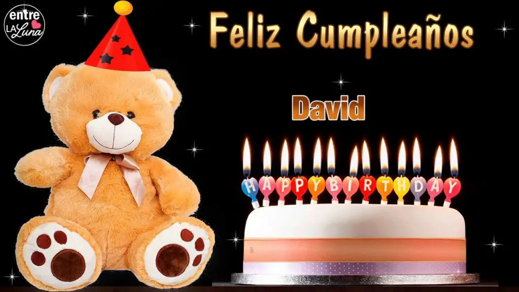 feliz cumpleaños david 