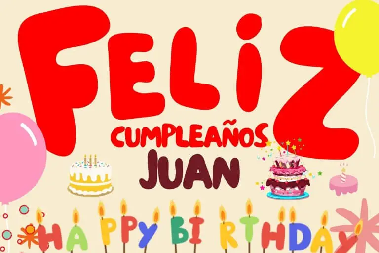 Feliz Cumpleaños Juan